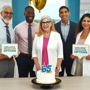 "Unlock Medicare Options: Expert Advisors for Lisa's 65th Birthday Milestone"