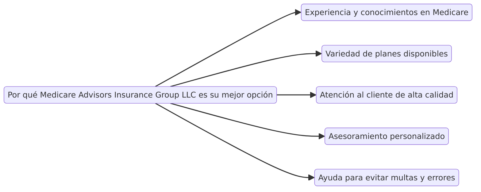 Por qué Medicare Advisors Insurance Group LLC es su mejor opción